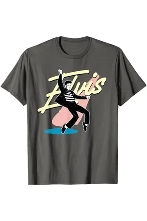Elvis Presley Offizieller Signature-Tanz T-Shirt, Herren, , S