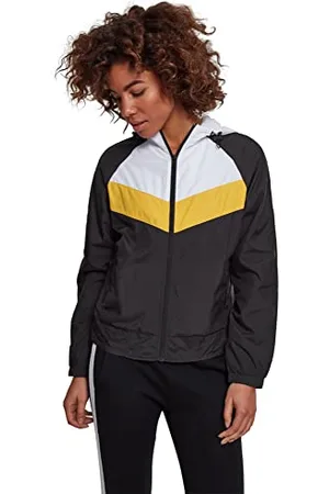 Urban classics Damen Ladies 3-Tone Windbreaker Jacke, , Large (Herstellergröße: L)