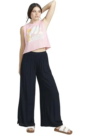 Volcom Damen Stoneshine Junki Wide Leg Beach Pant Hose, , M