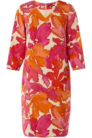Comma, Kleid mit Allover Muster, 42a8, 42