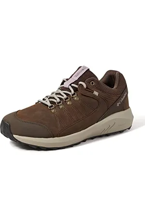 Columbia Trailstorm Crest Waterproof wasserdichte Trekking Und Wanderschuhe für Damen, Braun (Cordovan x Kettle), 40.5 EU
