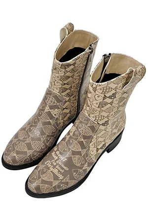 Dogo Damen West Boots Westernstiefel, Multicolore, 41 EU