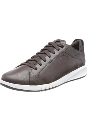 Geox Herren U Aerantis Sneaker, Braun (Dk Brown), 45 EU