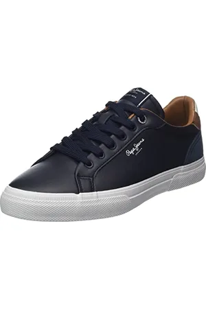 Pepe Jeans Herren Kenton Court M Sneaker, Blue (Navy), 42 EU