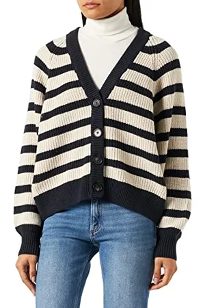 Part Two Damen Sera Cardigan Locker geschnittene Strickjacke mit Langen Ärmeln, , L