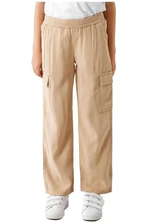 NAME IT Mädchen NKFBELLA ST TWI Cargo 8262-BU NOOS Hose, , 152