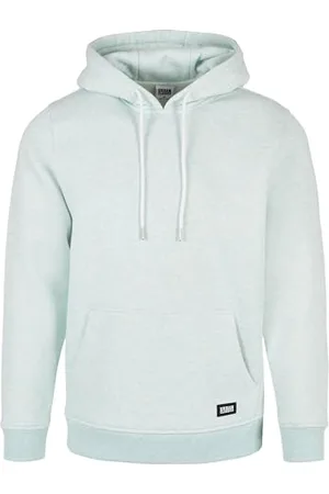 Urban classics Herren Basic Melange Hoody Kapuzenpullover, , L