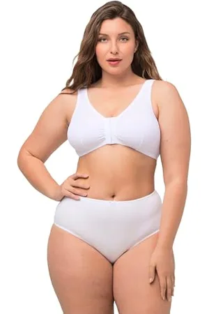 Ulla Popken Damen Bustier, Cup C/D BRA, , 100D