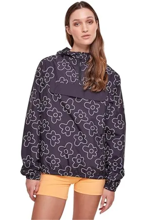 Urban classics Damen TB5489-Ladies AOP Pullover Jacket Jacke, , M