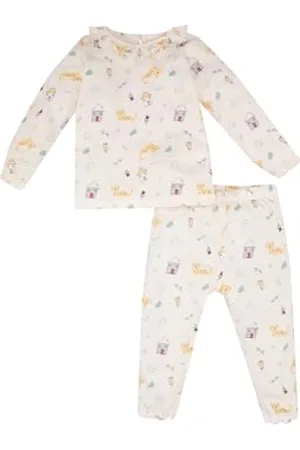 DeFacto Baby Girls C0661a5 Pajama Set, , 12-18 Monate