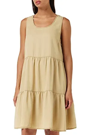 Mustang Damen Style Fanny Tencel Lässiges Kleid, , 44