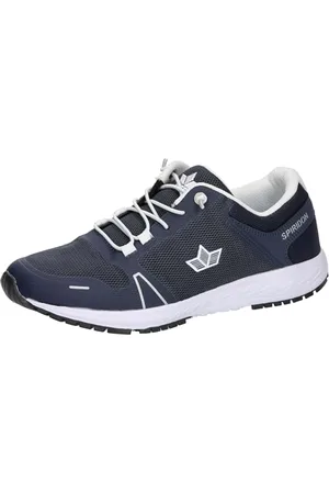 LICO Unisex Basildon Sneaker, Marine/Weiss, 41 EU