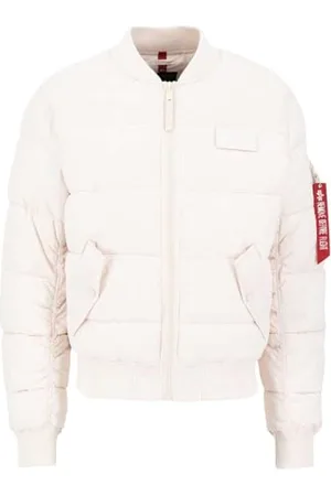 Alpha Industries Herren MA-1 Puffer Bomber Bomberjacke, , Large