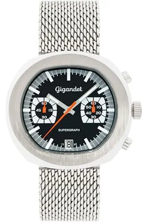 Gigandet Herren Analog Japanisches Quarzwerk Uhr mit Edelstahl Armband 5VNAG11NE/002