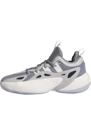 adidas Unisex Trae Unlimited Shoes Basketball-Schuhe, Grey Three/Grey Two/Cloud White, 38 2/3 EU