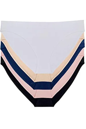 Dorina Damen ROSANNE-5PP D01751Z 5er Pack Slips, , 34 (Herstellergröße: S 36/38)