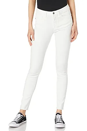 Camel Active Womenswear Damen 3885255476 Hose, Cremefarben, 29/32