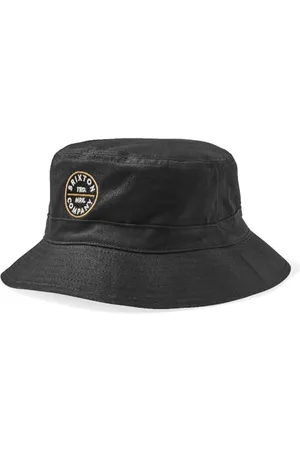 Brixton Unisex Pledge Bucket Hat, Black, S-M
