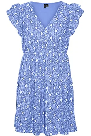 VERO MODA VMSONEY LACE SL V-Neck Short Dress WVN