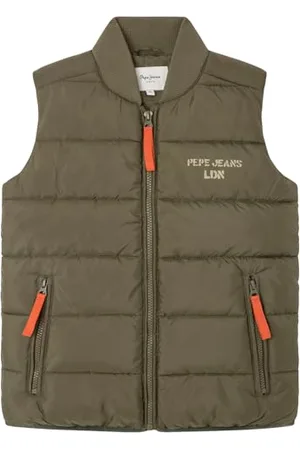 Pepe Jeans Caid-Jacke für Jungen, Grün (Militärgrün), 10 Jahre