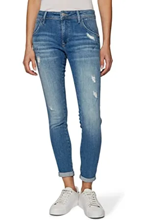 Mavi Damen Lexy Jeans, Blau, 33W EU