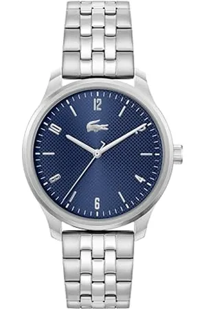 Lacoste Analog Quarzuhr für Herren Kollektion Lisbon mit Edelstahlarmband Edelstahlarmband - 2011325