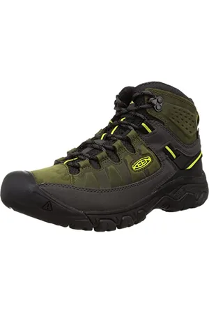 Keen Herren Targhee 3 Mid Waterproof Wanderstiefel, Forest Night/Evening Primrose, 40 EU