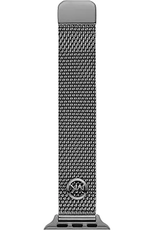 Michael Kors Armband kompatibel mit Apple Watch, 38/40/41 mm:42/44/45/49 mm20 mm Gunmetal Edelstahl Mesh, MKS8057E