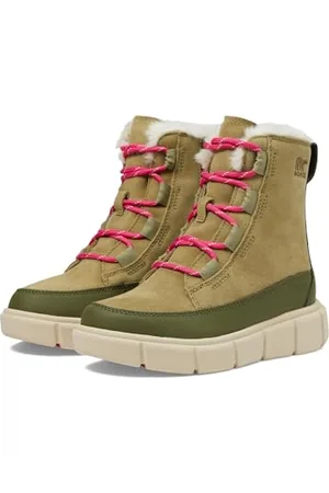 sorel Explorer III Wasserdichte Unisex Schnürstiefel für Kinder, 33 EU