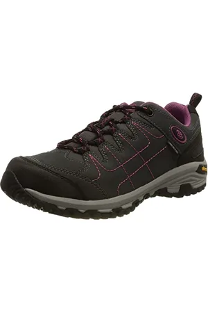 BRUTTING Damen Mount Shasta Low Trekking-& Wanderhalbschuhe, grau/schwarz/pink, 37 EU