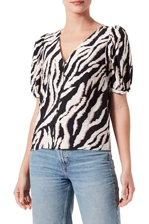 Object Objjacira S/S V-Neck Top Noos
