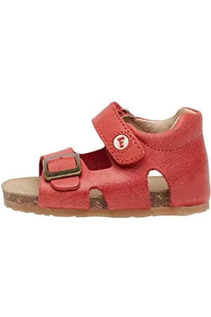 Falcotto BEA-Sandalen aus Leder mit Schnalle und Klettverschluss, 23