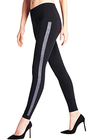 Falke Damen Leggings Clean Intensity W Le blickdicht gemustert 1 Stück, , L 44-46