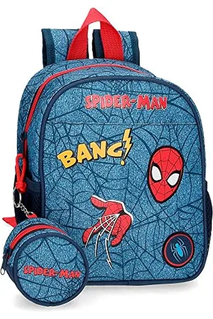 Marvel Spiderman Denim Rucksack, , 21 x 25 x 10 cm, Polyester, 5,25 l
