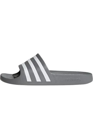 adidas Unisex Adilette Aqua Slides RUTSCHEN, Grey Three/Cloud White/Grey Three, 38 EU