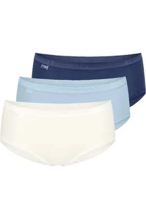 Sloggi Damen Basic+ Midi C3p Underwear, , 46 EU