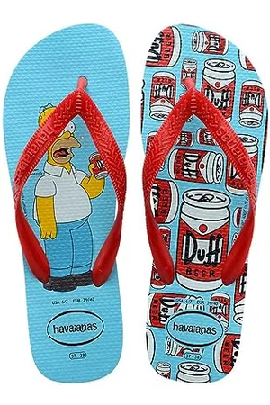 Havaianas Simpsons Unisex-Erwachsene Flip Flop, Blau - , 35/36 EU