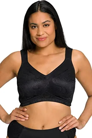 Ulla Popken Damen Softcup-Bra, Jaquard BH, , 90C