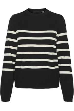 VERO MODA VMSABA Plain LS O-Neck Pullover GA NOOS