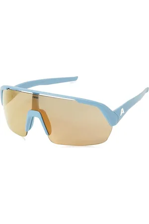 Alpina TURBO HR Q-LITE - Wasserabweisende, Kontrastverstärkende & Beschlagfreie Sport- & Fahrradbrille Mit 100% UV-Schutz Für Erwachsene, , One Size