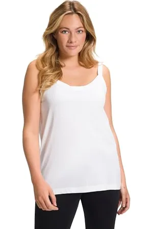 Ulla Popken Damen Spaghetti-top T-Shirts, , 54-56 EU