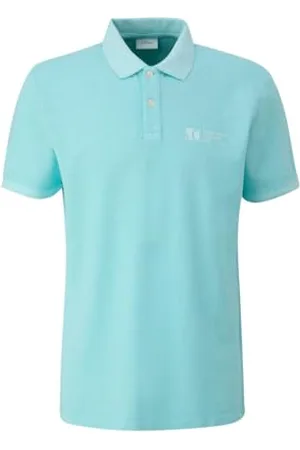QS by s.Oliver Poloshirt mit Logo Print
