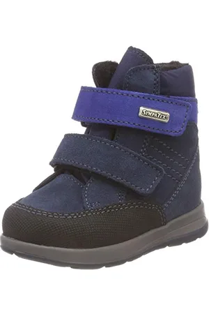 Däumling Jungen Hubi Klassische Stiefel, Blau (Turino Tiefsee 46)