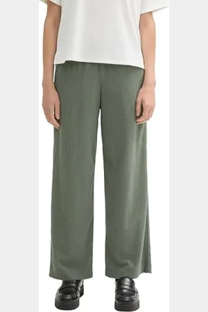 TOM TAILOR Damen Wide Leg Hose aus Cord, , 32/30