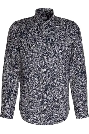 Seidensticker Herren Shaped Fit Langarm Hemd, , 44 EU