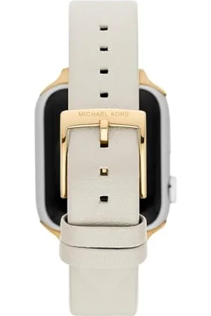 Michael Kors Watch für Frauen Bands für Apple Watch Uhrwerk Gehäusegröße mit einem Lederarmband MKS8060E
