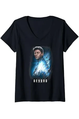 Star Trek Beyond Bones Poster T-Shirt mit V-Ausschnitt