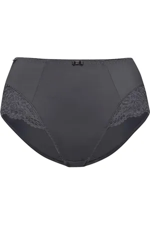 Susa Slip Damen London I Unterwäsche für Frauen mit Bikini Schnittform I Mikrofaser Damen Unterwäsche, elastisch und bequem sitzend I Spitzen Slips