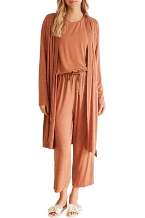 Women secret Damen Spring Soft Touch Bademantel Morgenmantel, , S