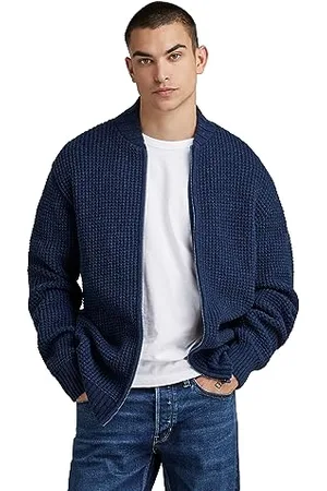 G-Star RAW Herren Chunky Zip Cardigan Knit, , M